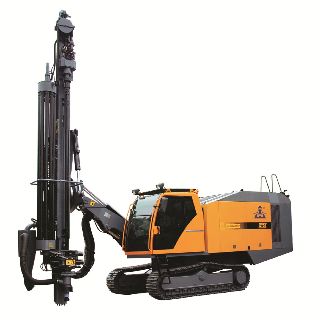 KT20型帶駕駛室露天潛孔鉆車