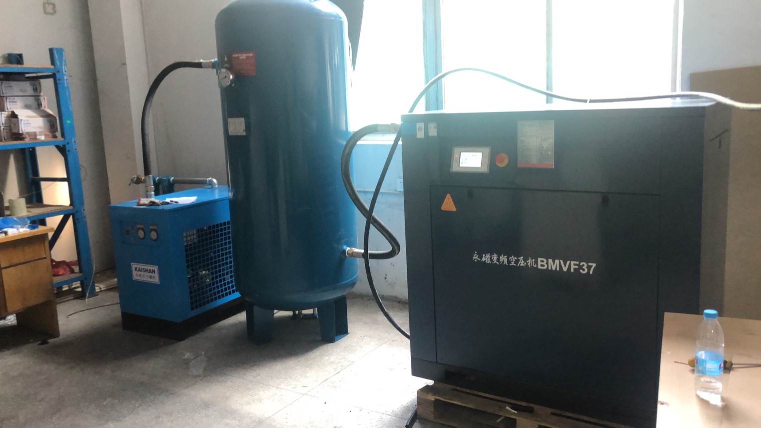 開山永磁變頻空壓機BMVF37用于包裝行業(yè)